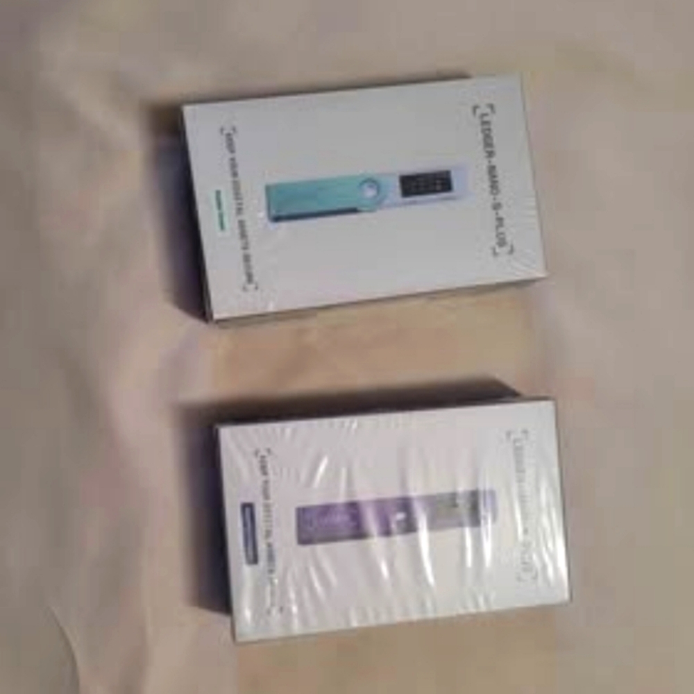 Ledger Nano S plusPastel Green & Amethyst Purple